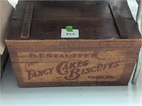 B.F. Stauffer Biscuit Crate - York, PA