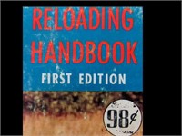 FIRST EDITION LEE RELOADING HANDBOOK