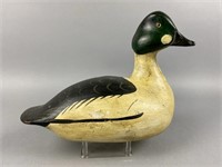 Goldeneye Drake Duck Decoy by Unknown Carver,