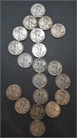 Roll of 20 Walking Liberty Halves - STACK ATTACK