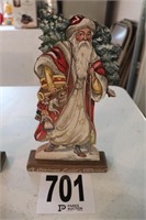 Wooden Old World Santa (2002) Signed