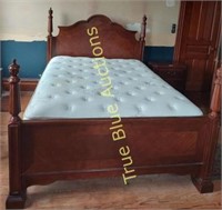 1920's Four Low Post Bed