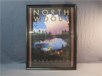 ~ North Woods Wisconsin Framed Print 20x25
