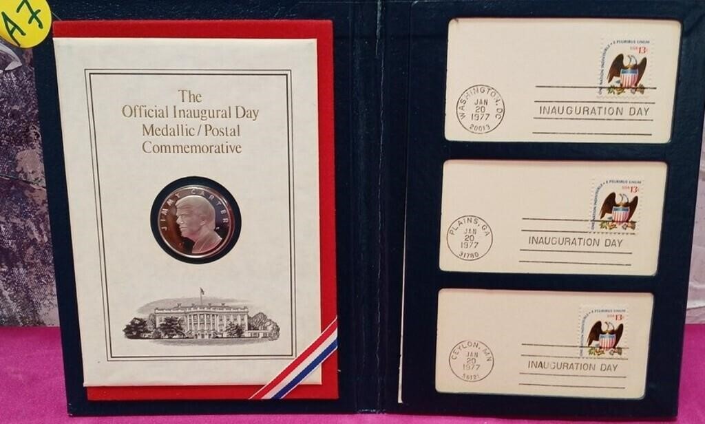 N - US INAUGURAL DAY POSTAL COMMENORATIVE (A7)