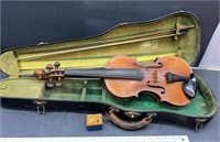Vintage Wooden Matthias Rudemann Violin with