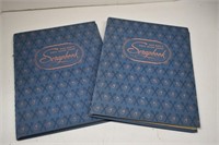 Two Vintage Baby Scrapbooks Dated 1946 Chicago