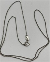 Sterling Silver Chain Necklace