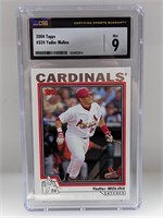 2004 Topps First Year Yadier Molina #324 CSG 9