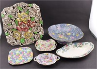 6 pcs of Chintz-Ware Plates