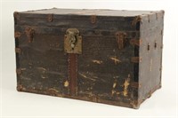 Circa 1900 Toy Trunk with Halloween Costumes