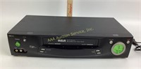 RCA four head VCR player works