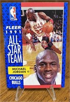 Michael Jordan '91 Fleer All-Star Team