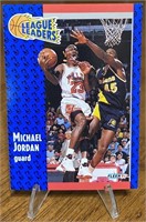 Michael Jordan '91 Fleer League Leaders