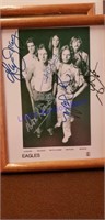 Signed eagles picture