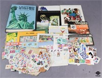 Stamp Collection Assortment w/Album