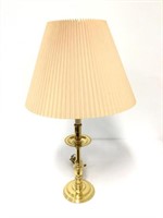 Baldwin Brass Candlestick Lamp 29" Tall