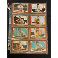 (24) Different 1955 Bowman Baseball Cards