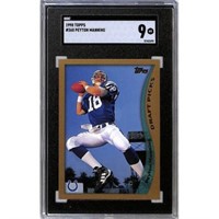 1998 Topps Peyton Manning Rookie Sgc 9
