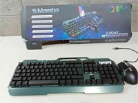 (N) MAMBA 2.4GHZ Rechargeable Wireless Keyboard &