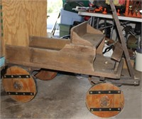 decorative 4 wheel wagon - body is 43" long