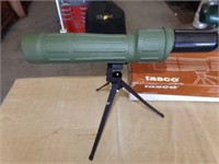 Tasco 36x50 spotting scope & tripod