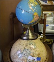 Two Desk Globes