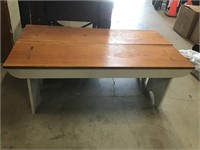 Old Wood Benches Set 2