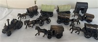 Group of 10 Pencil sharpeners including horse and