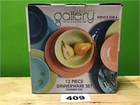 Gallery 12 Piece Dinnerware Set