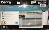 DANBY $169 RETAIL WINDOW AIR CONDITIONER 6,000