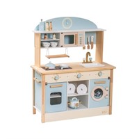 (Parts Not Verified) ROBUD Wooden Play Kitchen