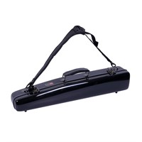 Crossrock Straight Soprano Saxophone Case, Fibergl