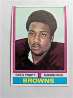 1974 Topps Greg Pruitt Rookie Card #110