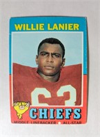 1971 Topps Willie Lanier Card #114