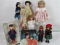 LOT OF MODERN COLLECTIBLE DOLLS: