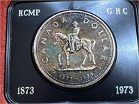 1973 Cdn Silver Dollar RCMP