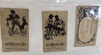 Group of advertising cards DAYTON gymnasium,