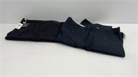 (2) L.L. bean mens dress pants size 42W 32L