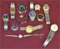 Lot of 11 VIntage Watches