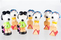 7 Vintage Snoopy Figures