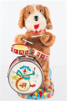 Drumming Dog, Battery Operated