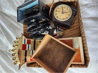 Vintage GE Bakelite Clock , Cigar Boxes & More