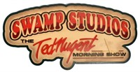 Ted Nugent Swamp Studios Morning Show Sign