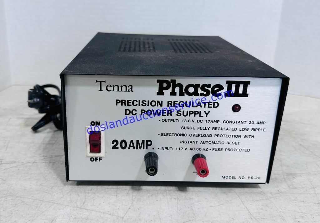 Tena Phase III DC Power Supply