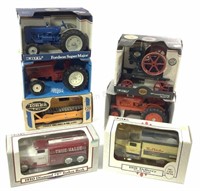 (7) Die Cast Vehicles, Erle, Tonka Tractors