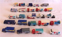 Vintage Pepsi die cast vehicles.