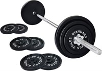 Signature Fitness Cast Iron Standard Weight Plates