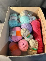 Large Box Of Yarn