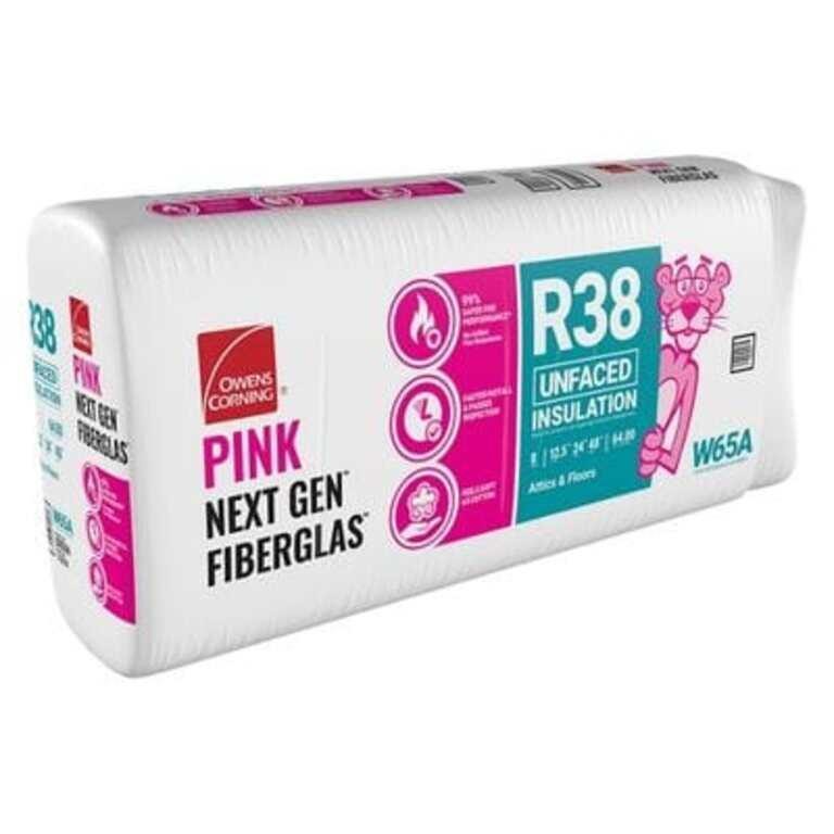 (20) R-38 Owens Corning Insulation