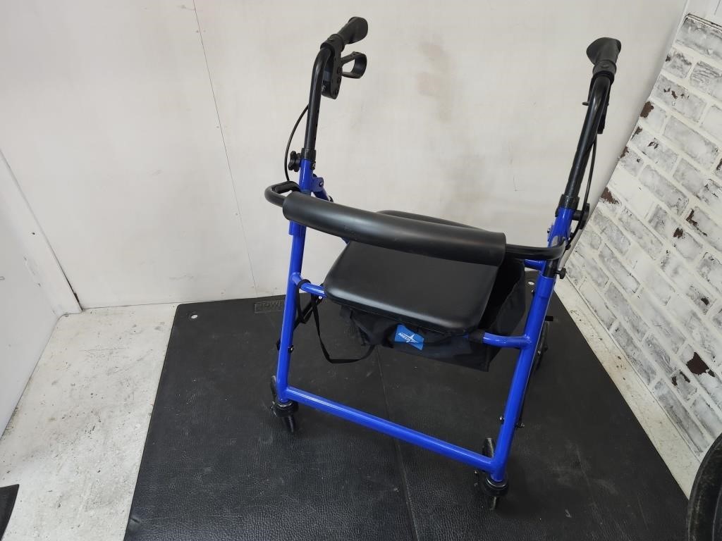 Handicap Walker w/Storage & Seat